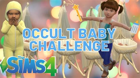Sims 4 occullt baby chall3nge
